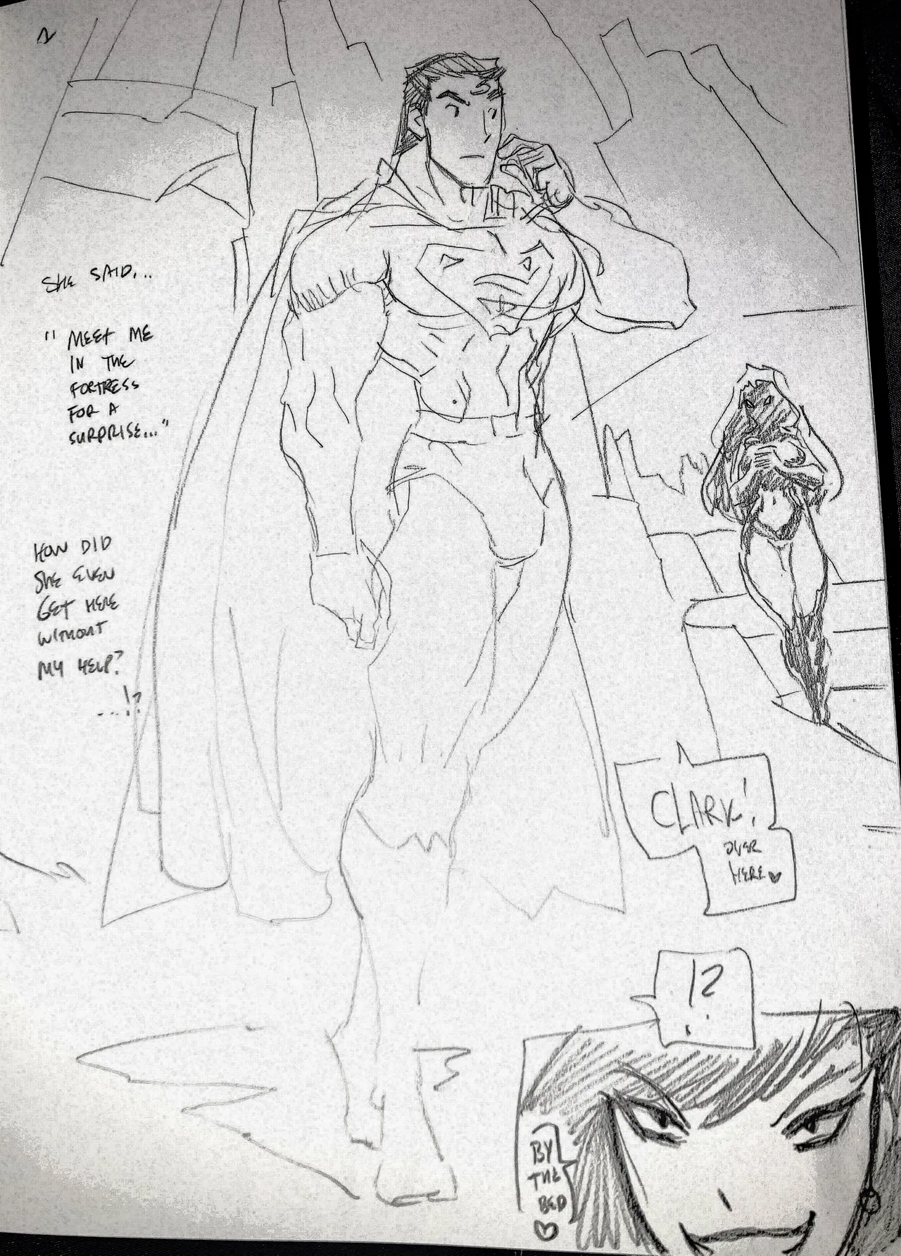 Superman x Hulk Lois Goof Of porn comic picture 1