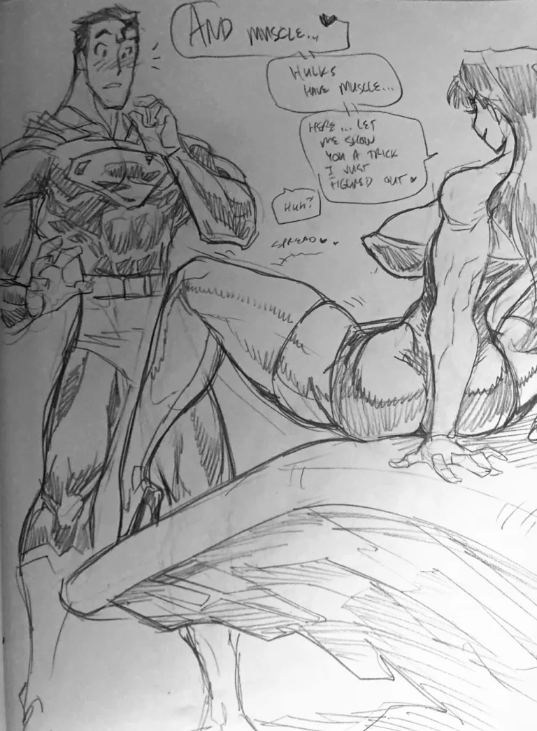 Superman x Hulk Lois Goof Of porn comic picture 4