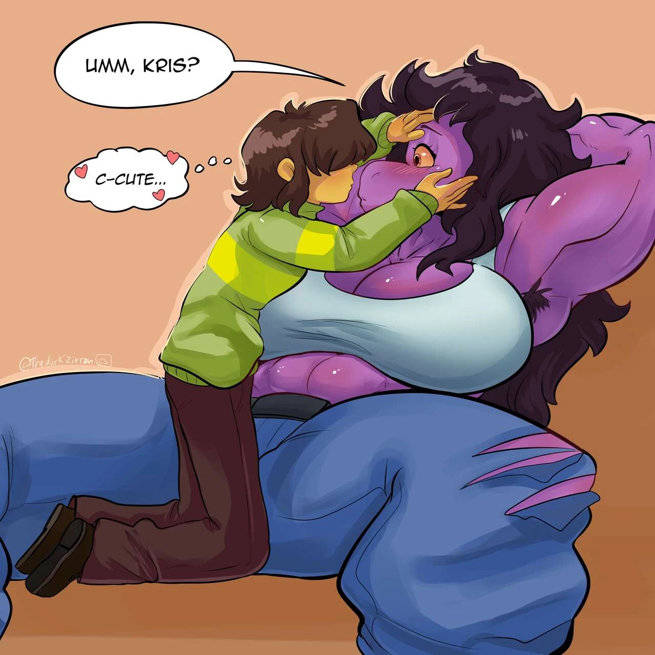 Susie & Kris porn comic picture 33