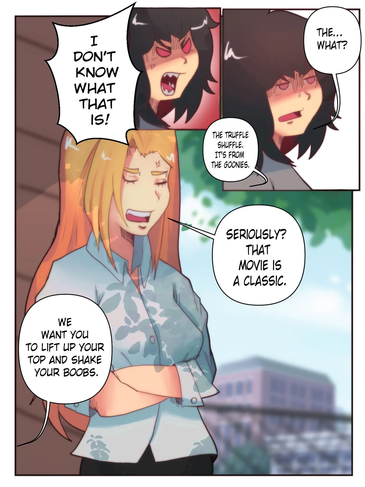 Suzuki Doing the Truffle Shuffle porn comic picture 2