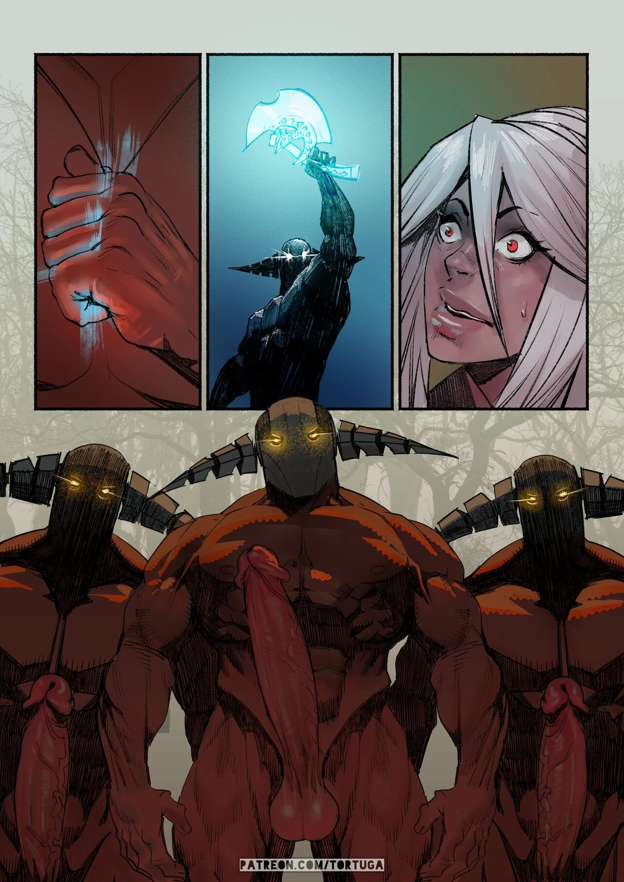 Sven x Traxex porn comic picture 2