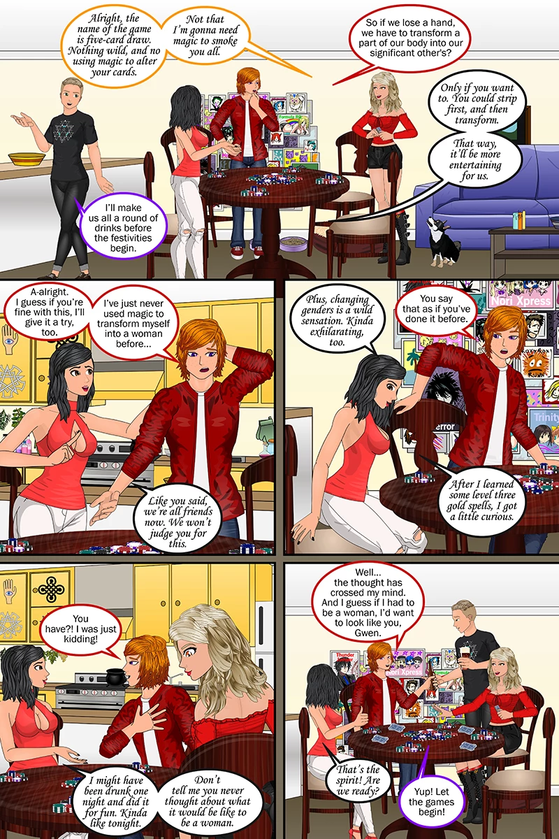 Swap Poker Four Of A Kind porn comic picture 42