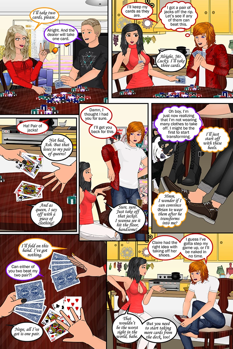 Swap Poker Four Of A Kind porn comic picture 43