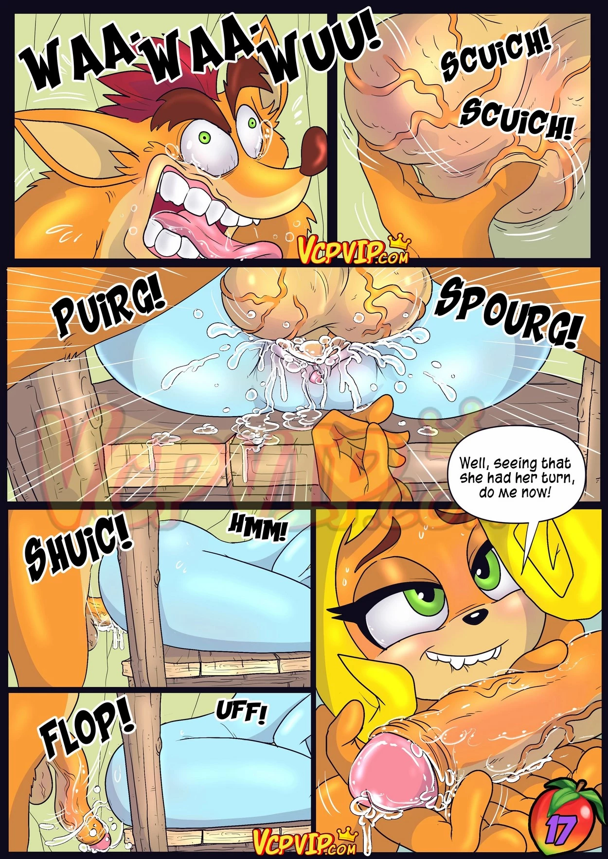 Tag Team Fucking Nina porn comic picture 18