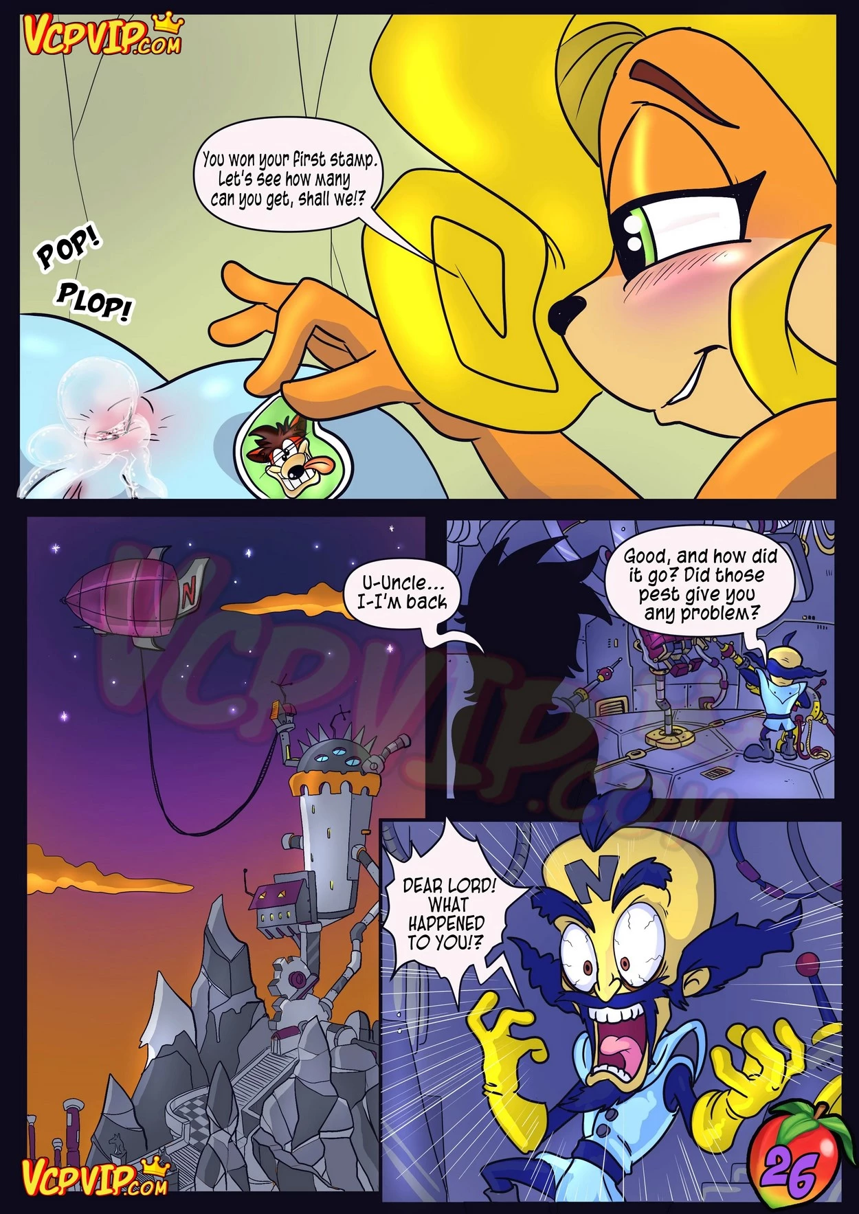 Tag Team Fucking Nina porn comic picture 27