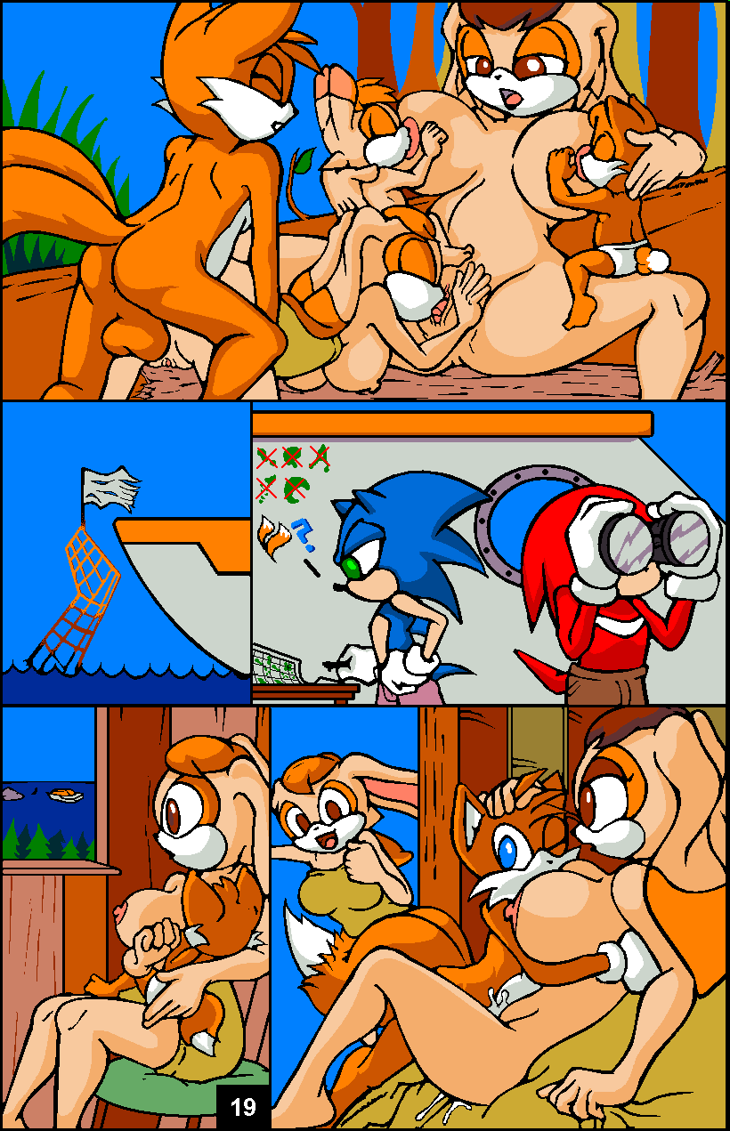 Tails Mishap Paradice + Tails Mishap Sailing ( complete story ) porn comic picture 22