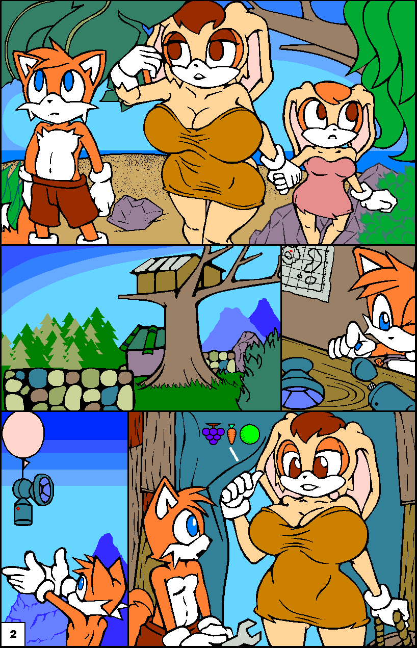 Tails Mishap Paradice + Tails Mishap Sailing ( complete story ) porn comic picture 3