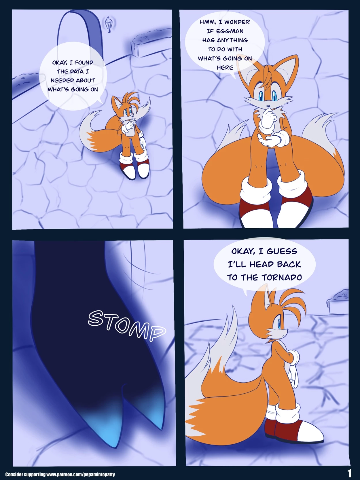 Tails Nightmare porn comic picture 2
