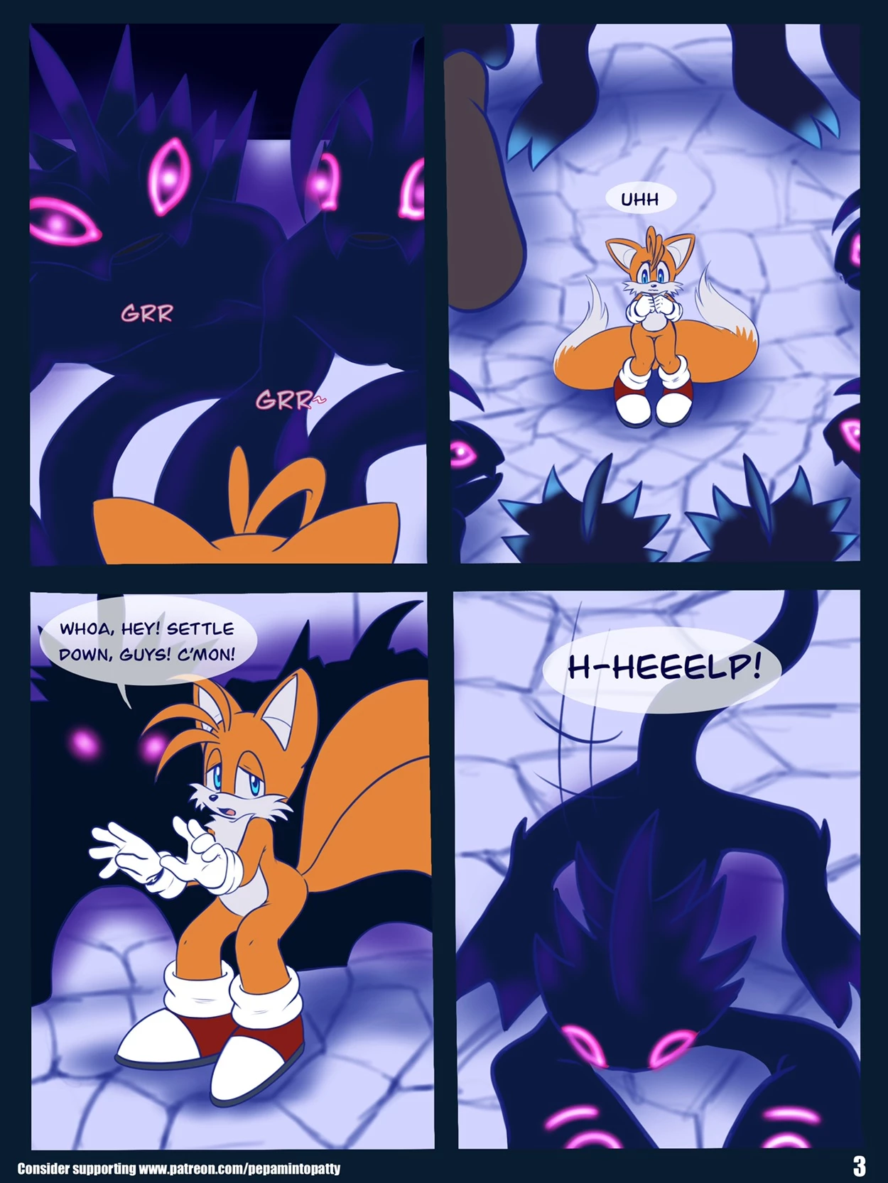 Tails Nightmare porn comic picture 4