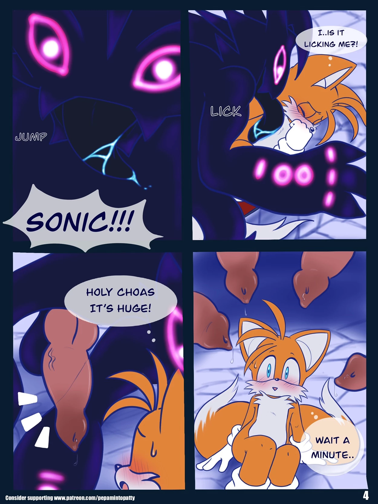 Tails Nightmare porn comic picture 5