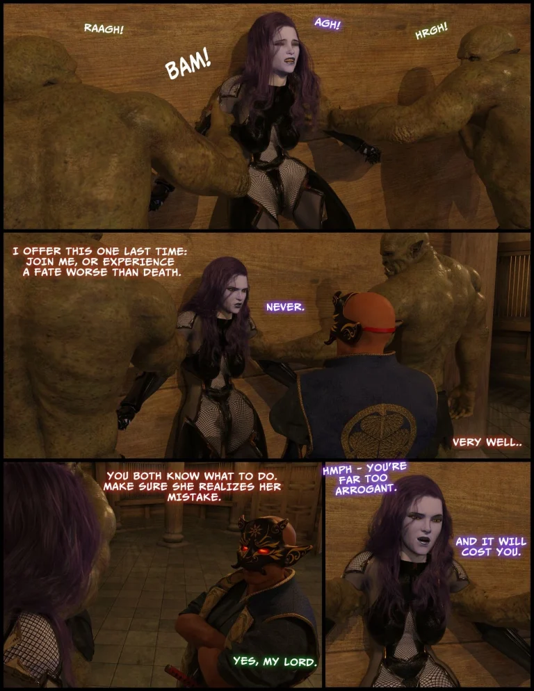 Taimanin Amelie: Broken Spirit porn comic picture 10