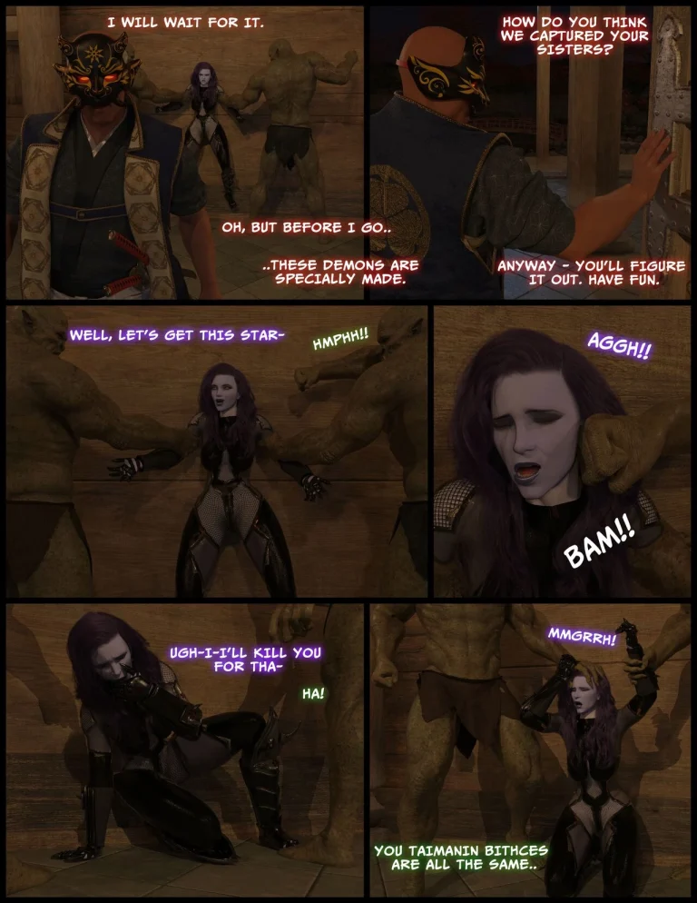 Taimanin Amelie: Broken Spirit porn comic picture 11
