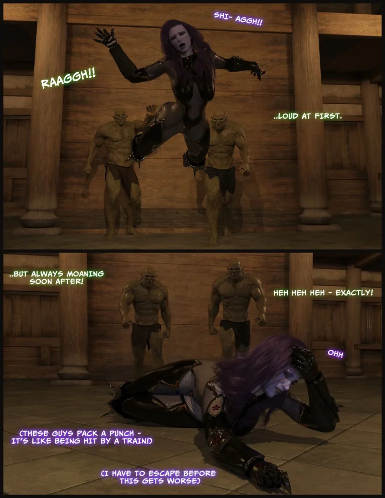 Taimanin Amelie: Broken Spirit porn comic picture 12
