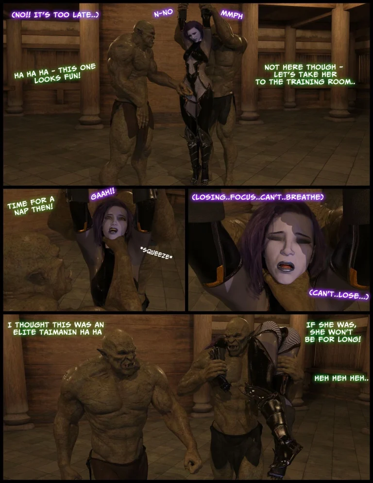 Taimanin Amelie: Broken Spirit porn comic picture 13