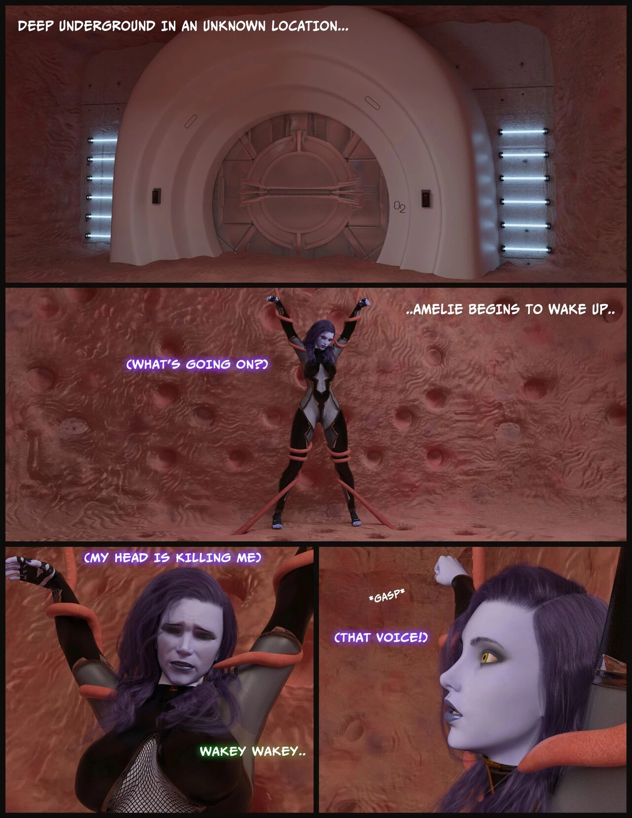 Taimanin Amelie: Broken Spirit porn comic picture 15