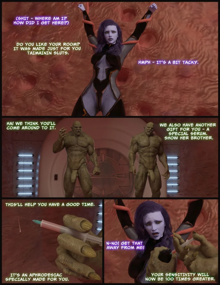 Taimanin Amelie: Broken Spirit porn comic picture 16