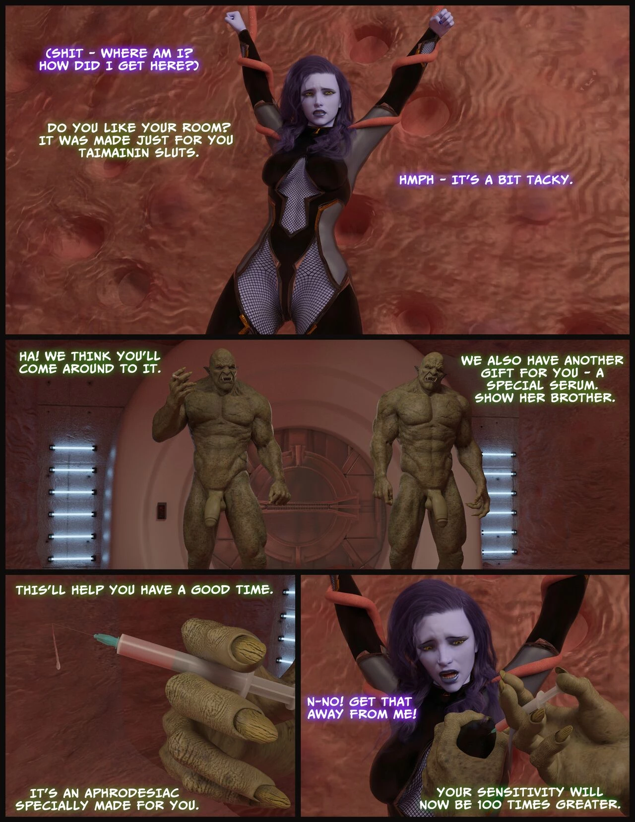 Taimanin Amelie: Broken Spirit porn comic picture 16