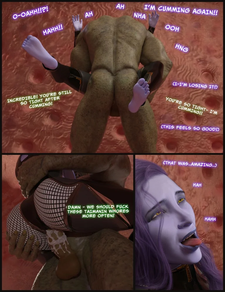 Taimanin Amelie: Broken Spirit porn comic picture 25
