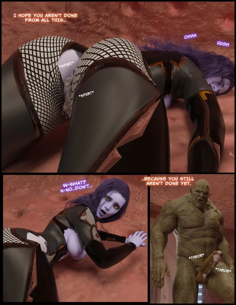 Taimanin Amelie: Broken Spirit porn comic picture 29