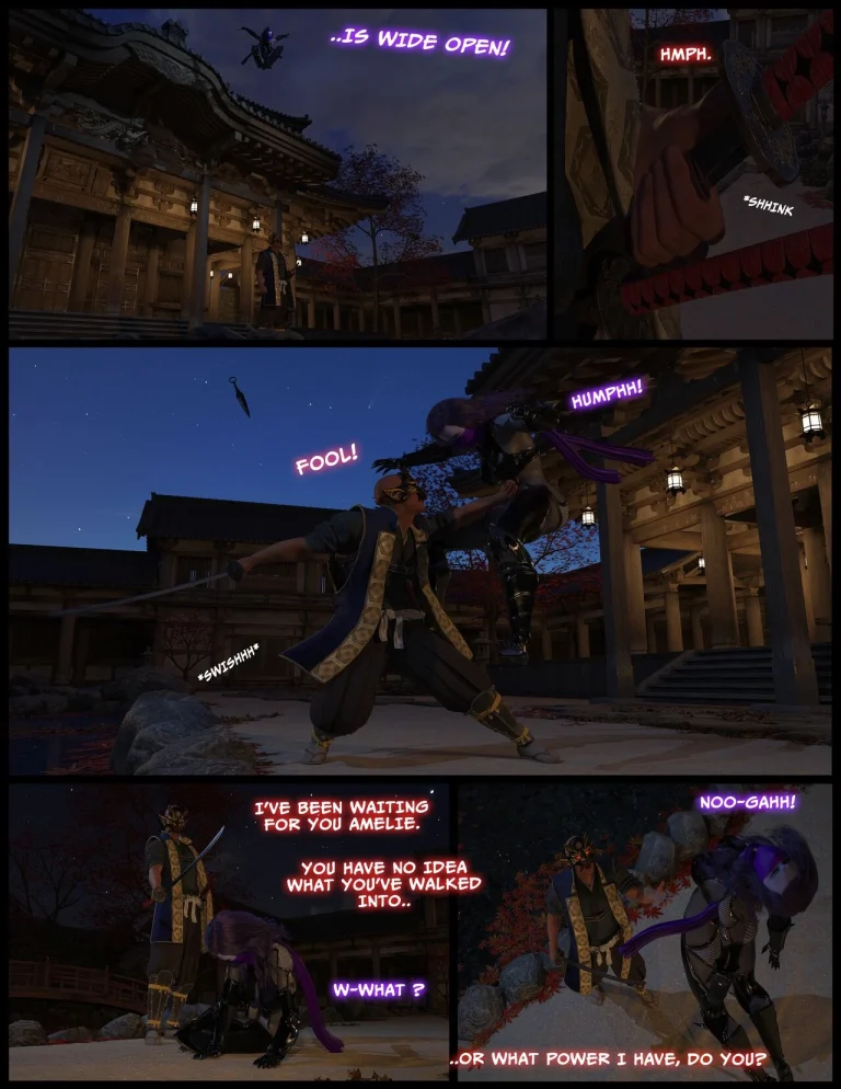 Taimanin Amelie: Broken Spirit porn comic picture 3