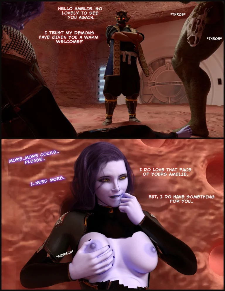 Taimanin Amelie: Broken Spirit porn comic picture 32