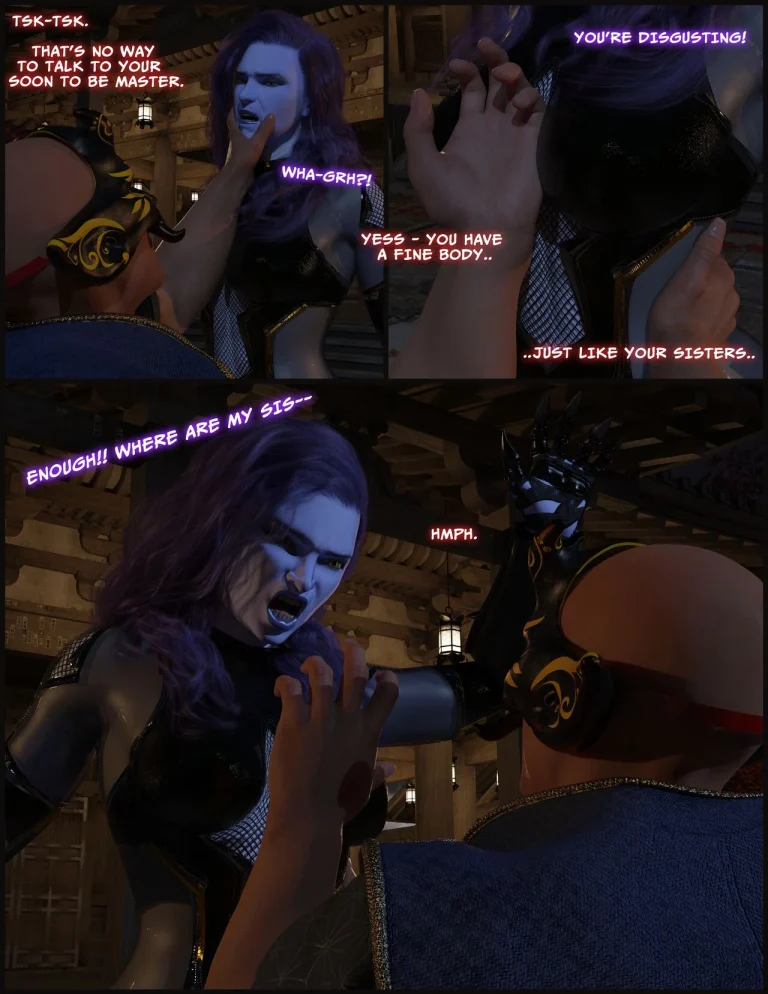 Taimanin Amelie: Broken Spirit porn comic picture 5