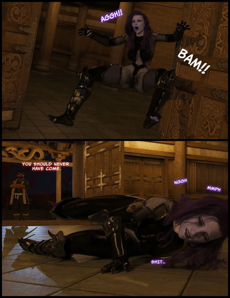 Taimanin Amelie: Broken Spirit porn comic picture 7