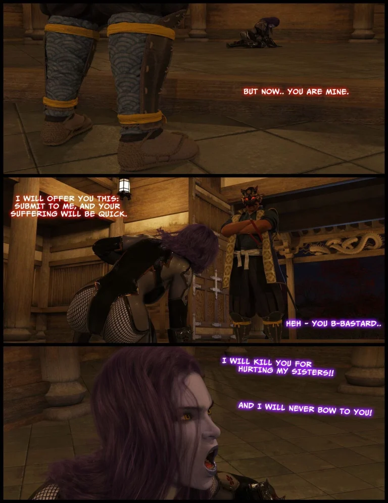 Taimanin Amelie: Broken Spirit porn comic picture 8