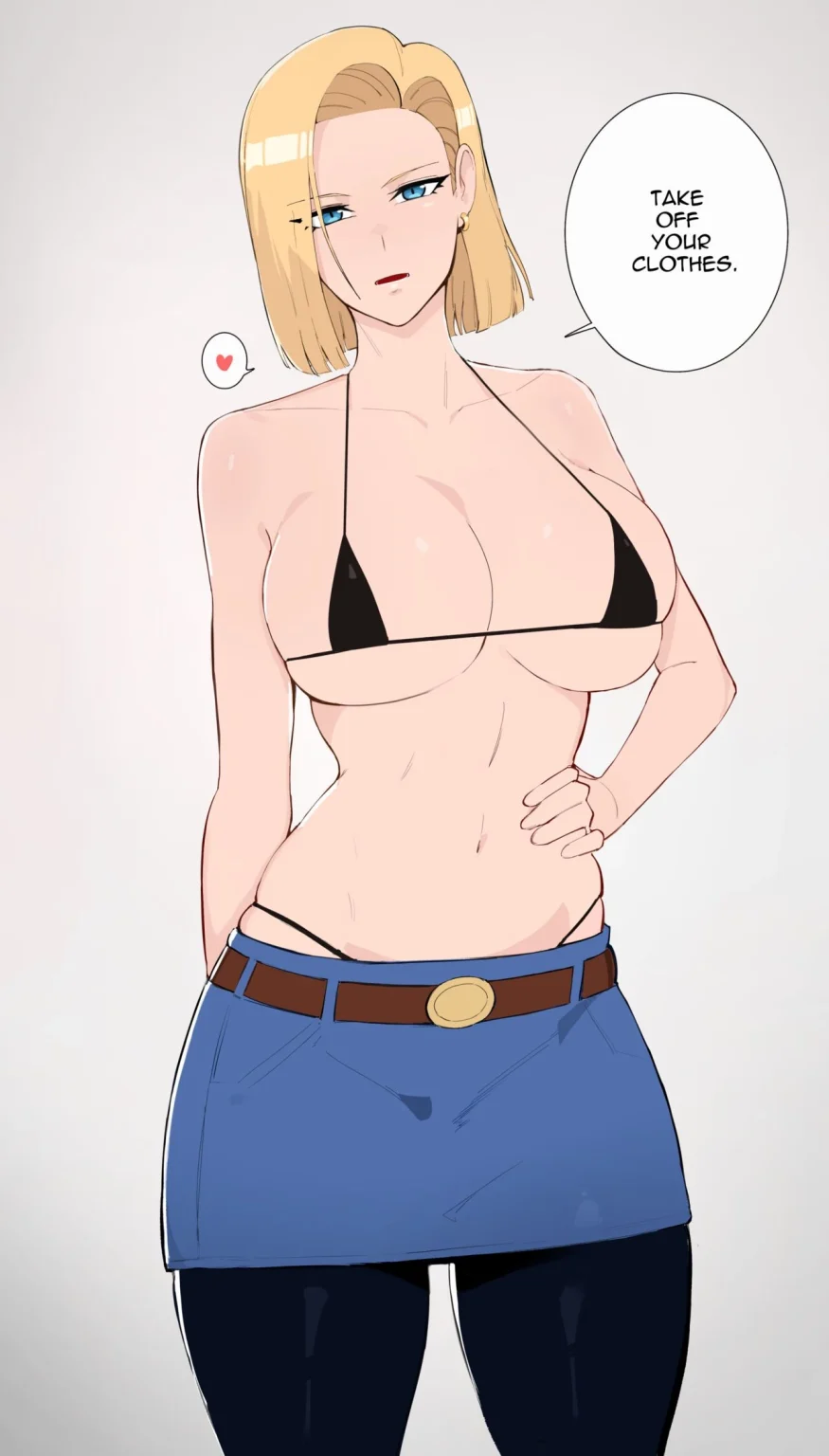 Take off your clothes porn comic picture 1