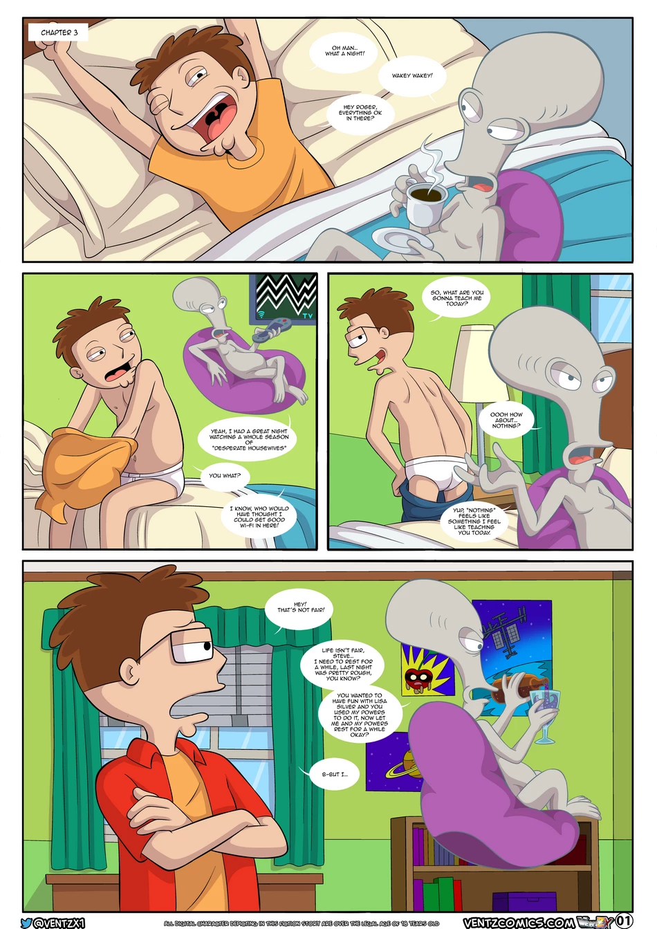 Tales of An American Son 3 porn comic picture 1