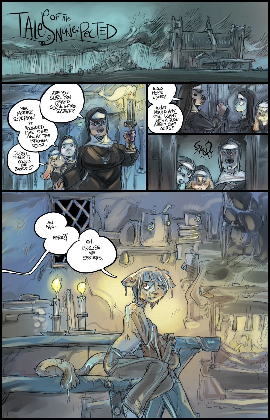Tales of the Nunexpected porn comic picture 1