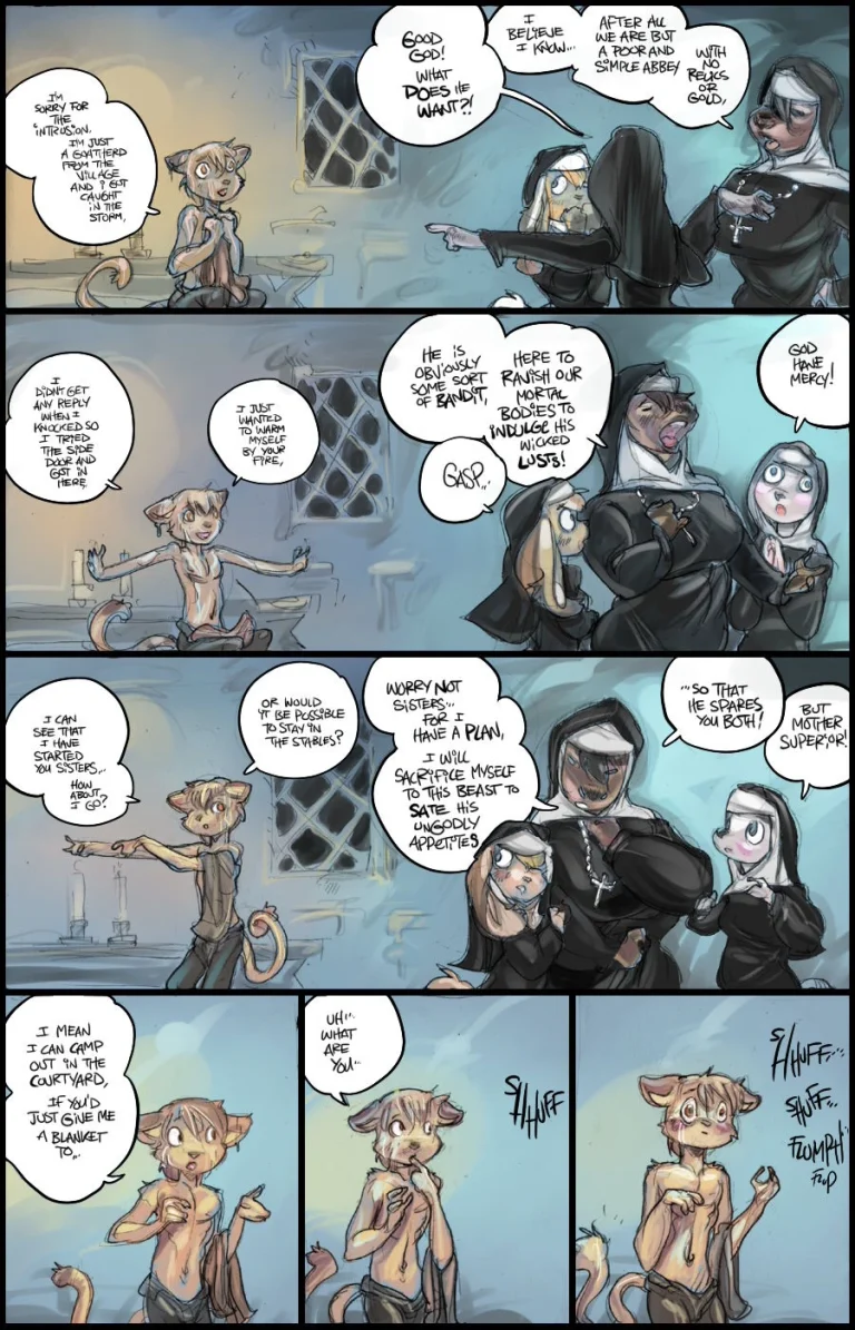 Tales of the Nunexpected porn comic picture 2