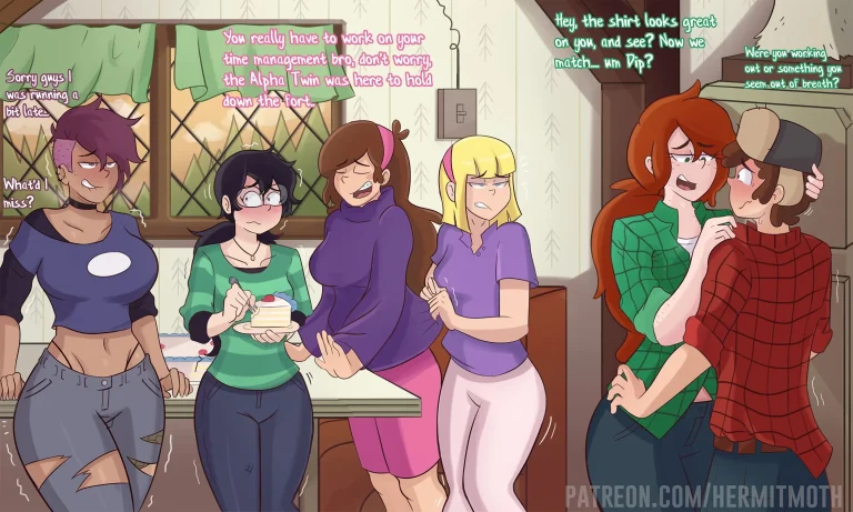 Tambry n Dipper porn comic picture 9