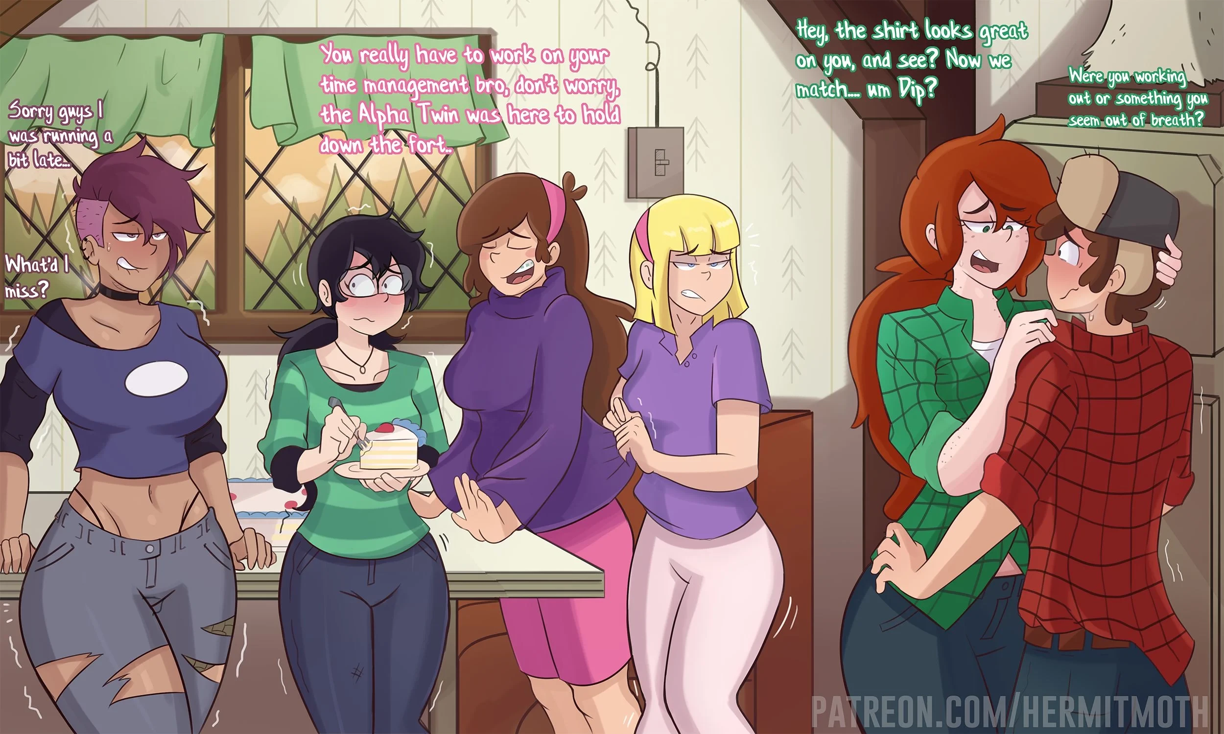 Tambry n Dipper porn comic picture 9