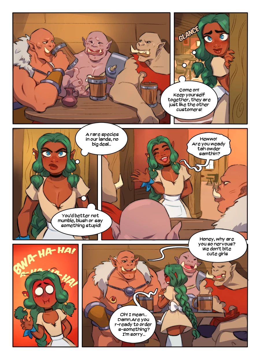 Tavern Bindii sprout porn comic picture 21