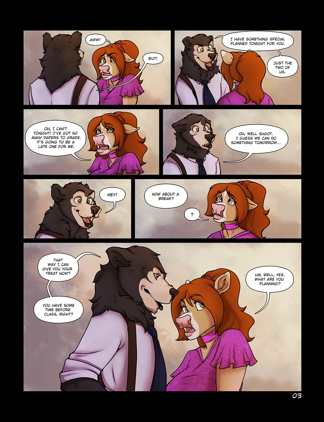 Teacher's Conference porn comic picture 4