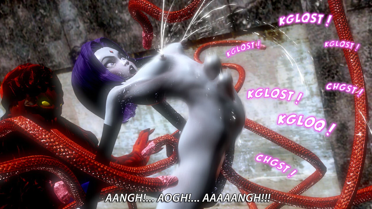 TeenTitans! or just Raven Against Plasmus porn comic picture 35
