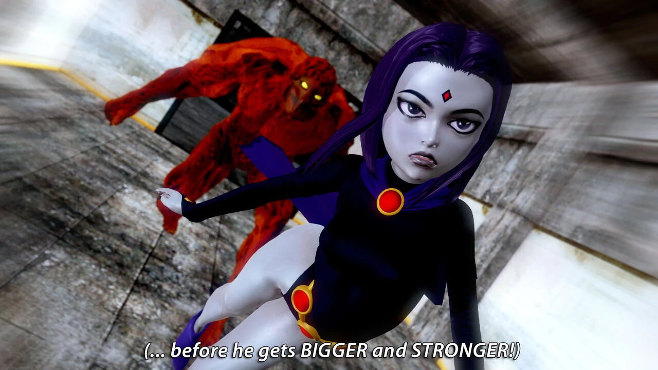TeenTitans! or just Raven Against Plasmus porn comic picture 5
