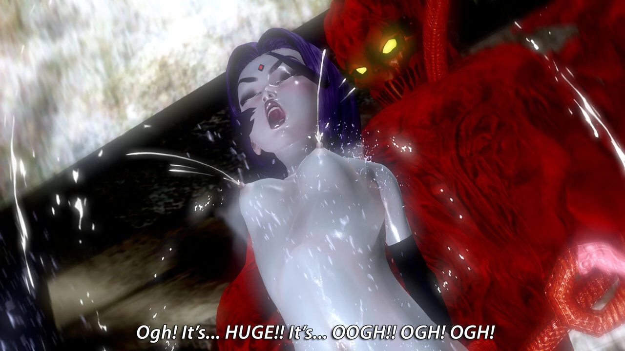 TeenTitans! or just Raven Against Plasmus porn comic picture 58