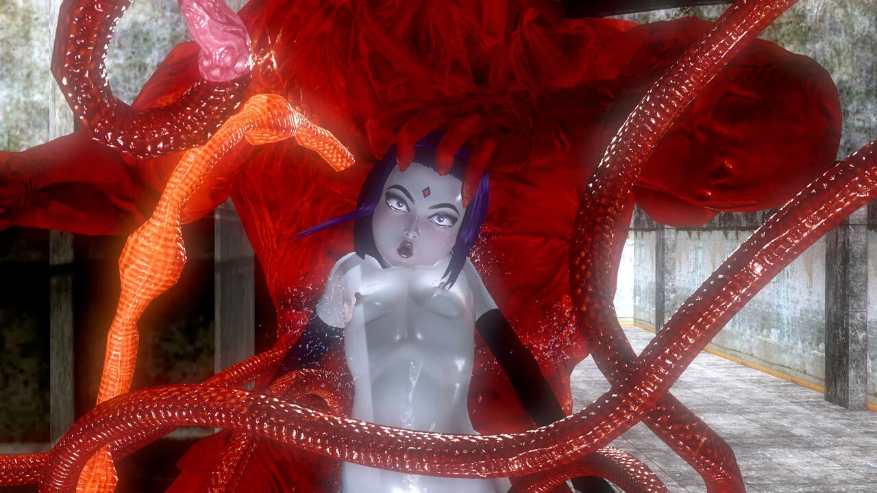 TeenTitans! or just Raven Against Plasmus porn comic picture 75