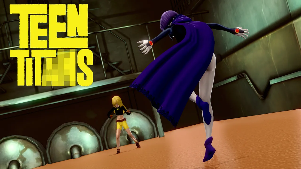 TeenTitans! Raven Vs Terra porn comic picture 1