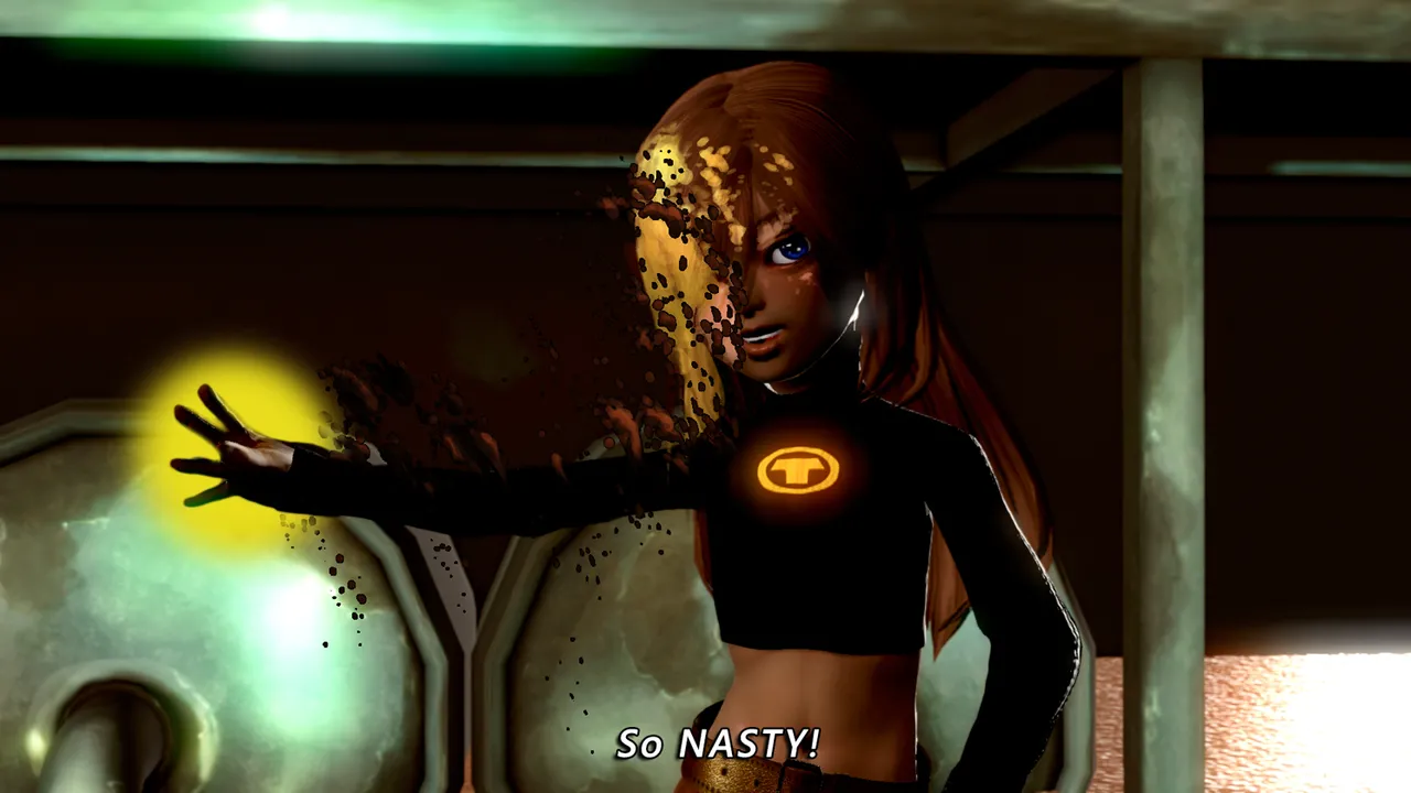 TeenTitans! Raven Vs Terra porn comic picture 49