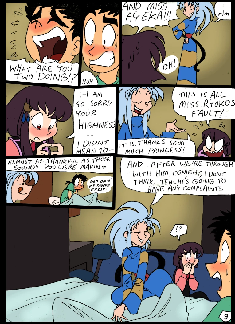Tenchi Comic porn comic picture 3