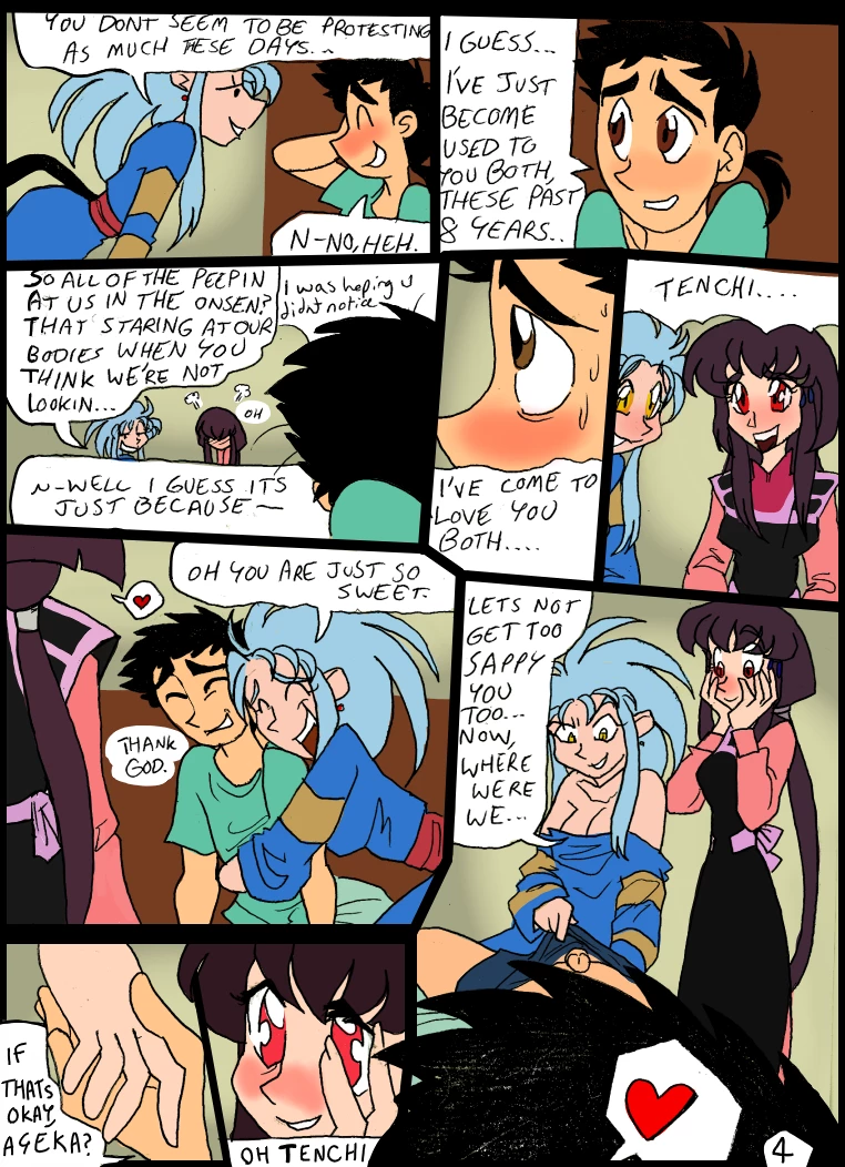 Tenchi Comic porn comic picture 4