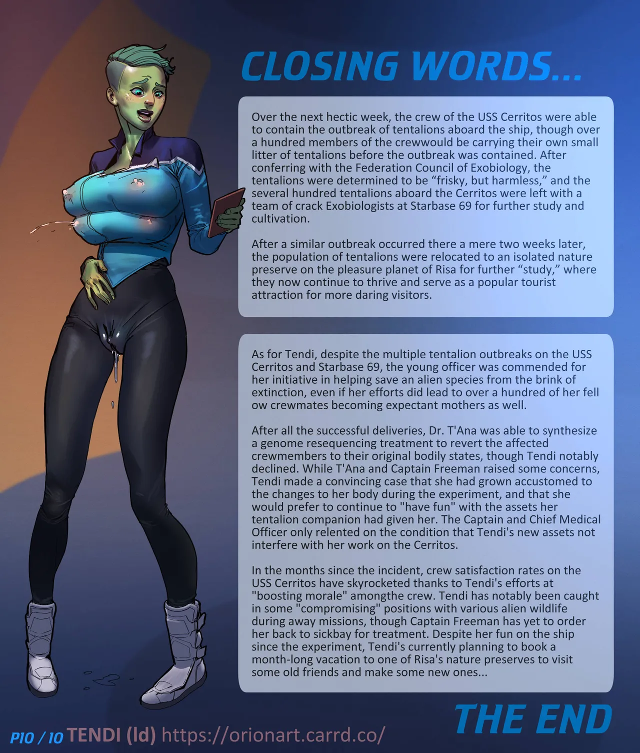 Tendi and the Tentalions porn comic picture 11