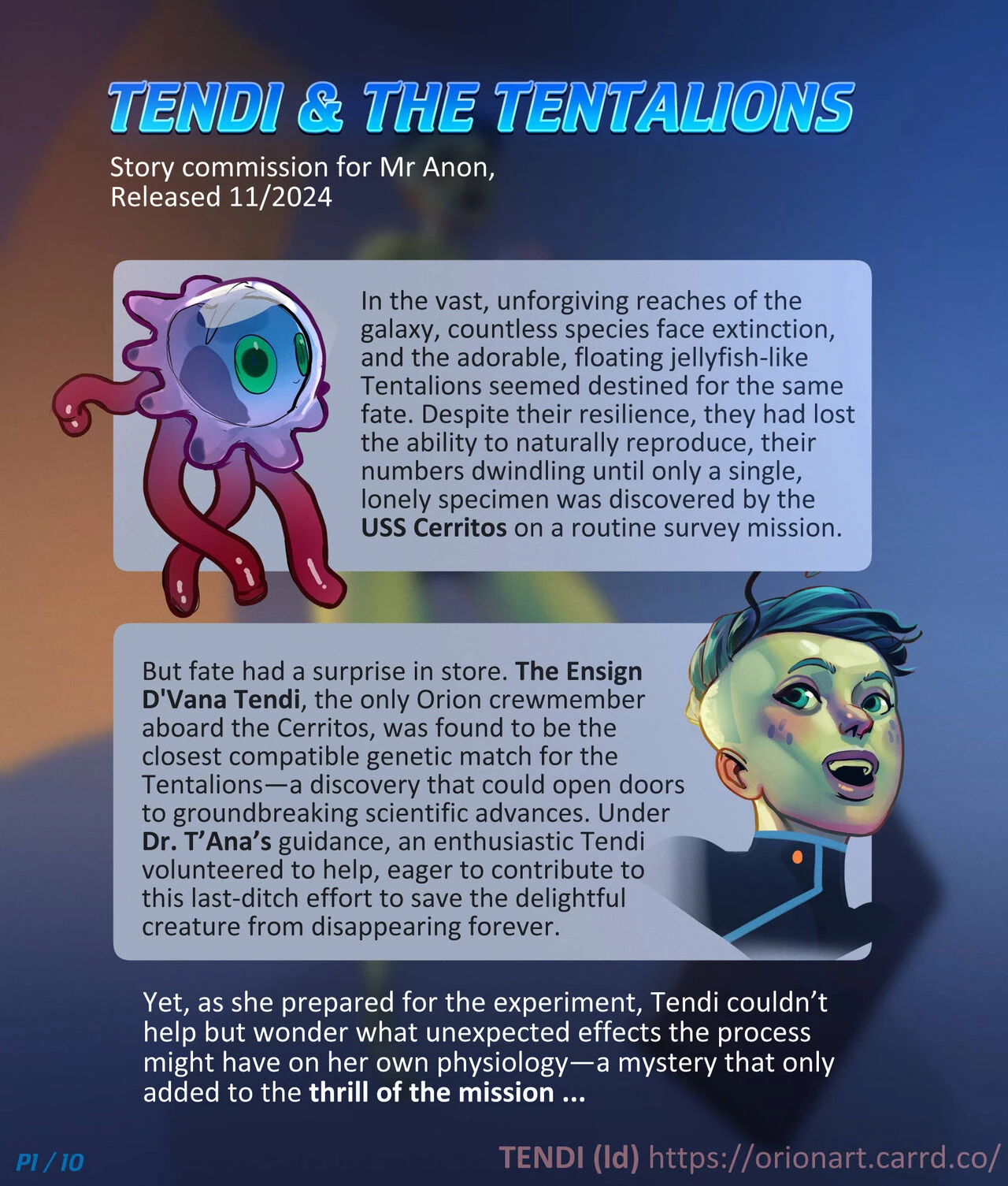 Tendi and the Tentalions porn comic picture 2