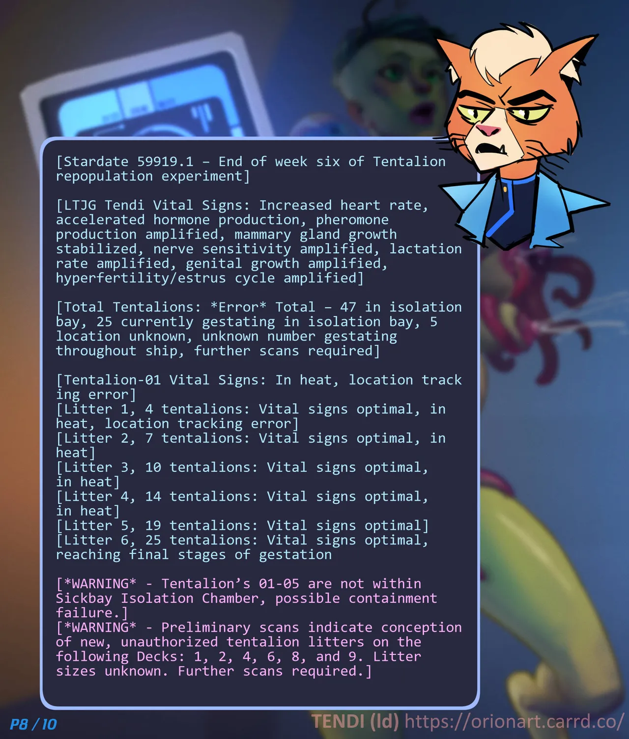 Tendi and the Tentalions porn comic picture 9