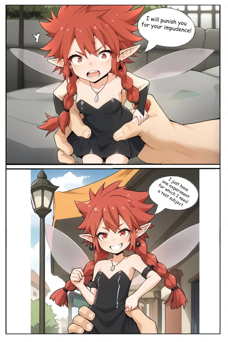 Test Subject for Fairy. Part 1 porn comic picture 4