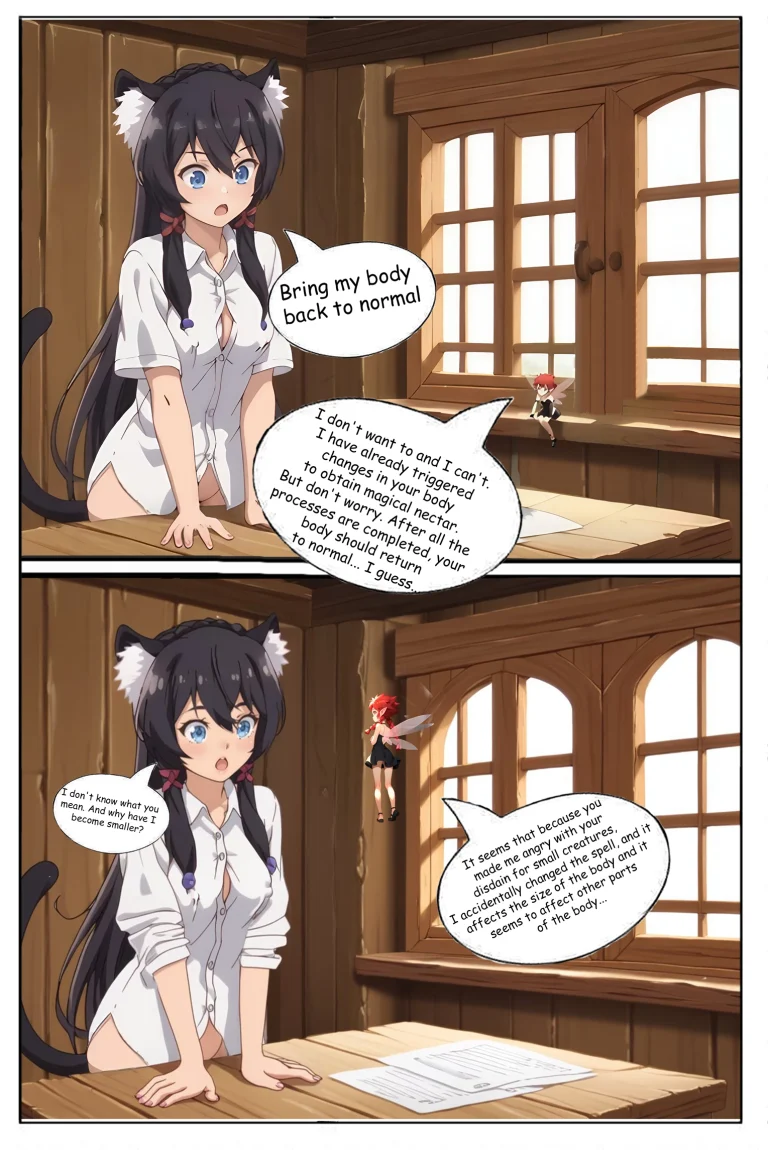 Test Subject for Fairy. Part 2 porn comic picture 5