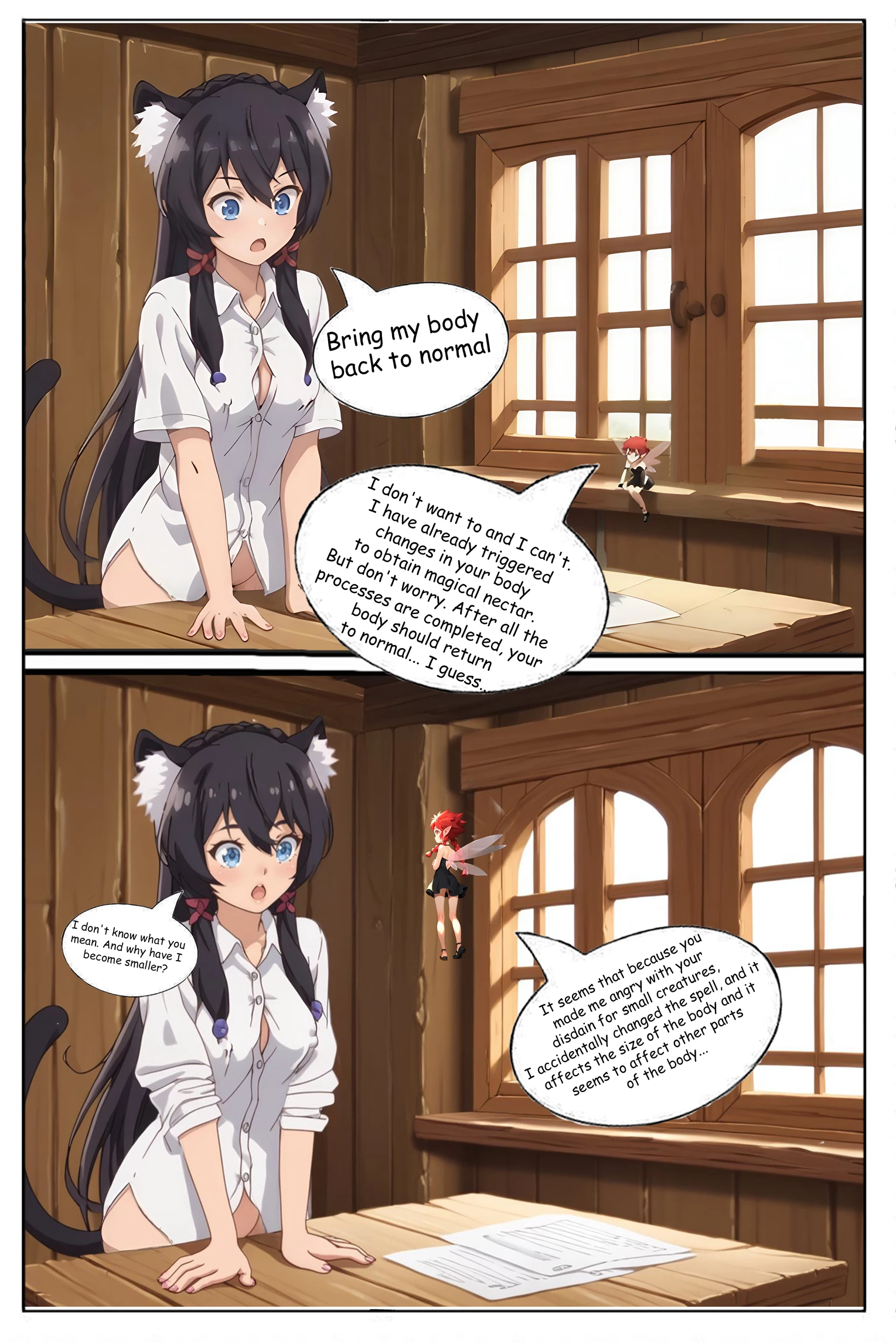 Test Subject for Fairy. Part 2 porn comic picture 5